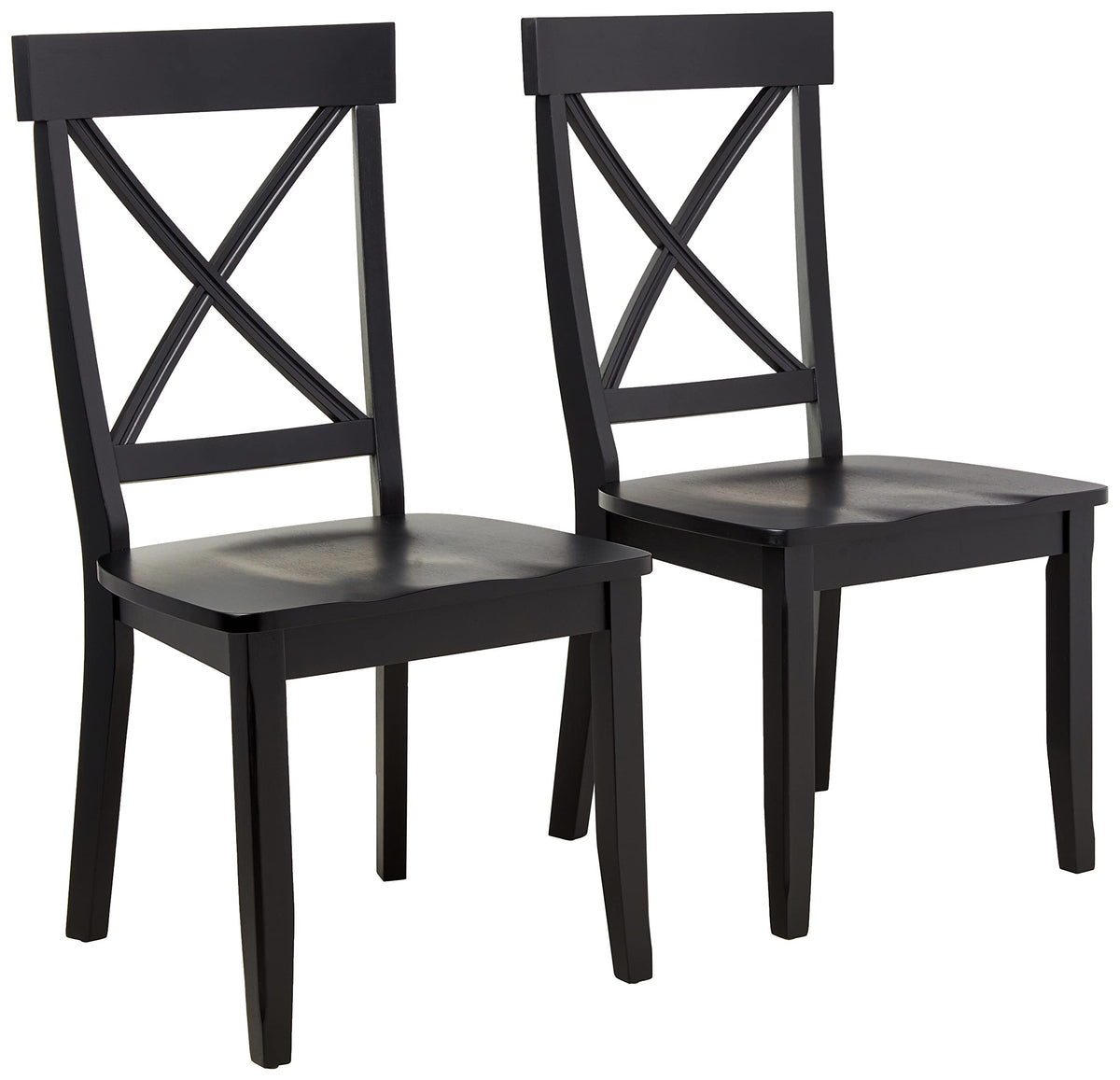 Black Dining Chairs Set of 2 T775542