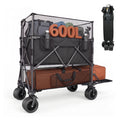 600L Foldable Collapsible Wagon Cart with Wheels S3190