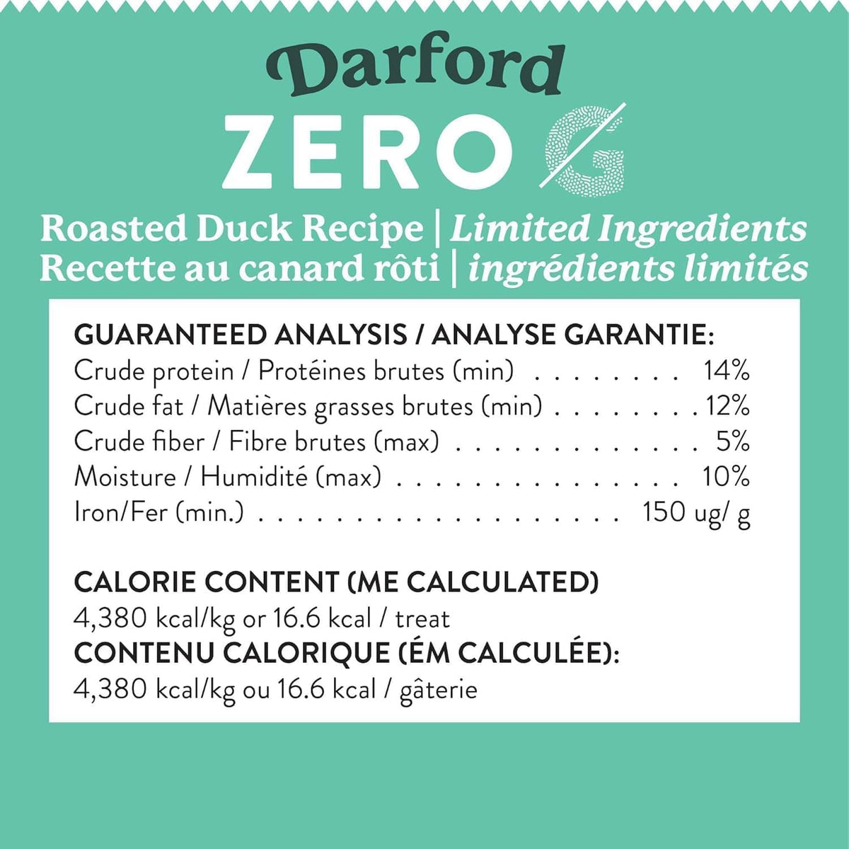 Roasted Duck Grain Free Dog Treats 2-Pack 36oz U299250