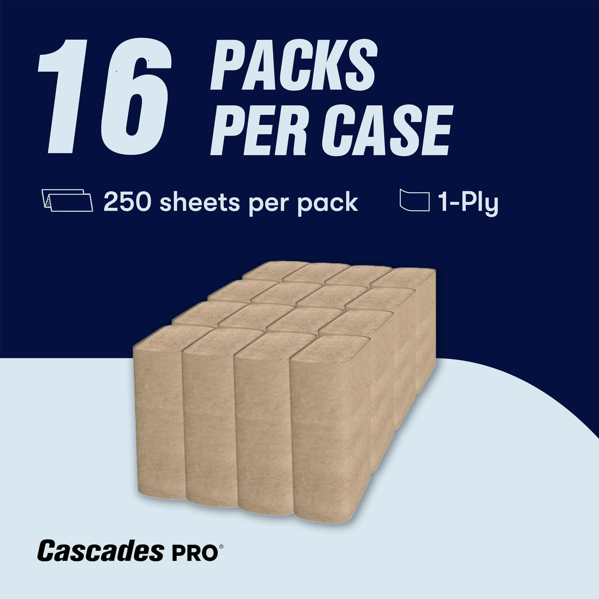 Singlefold Paper Towels 250 Sheets Natural Q74279