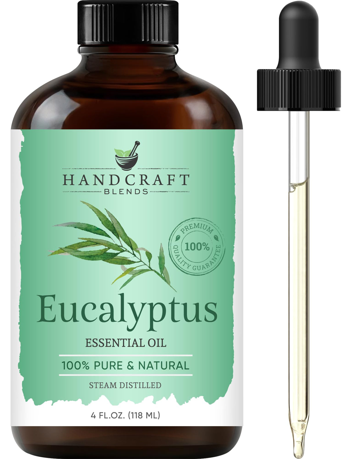 Eucalyptus Tea Tree and Lavender Essential Oil Set 4 Fl. Oz Y648812