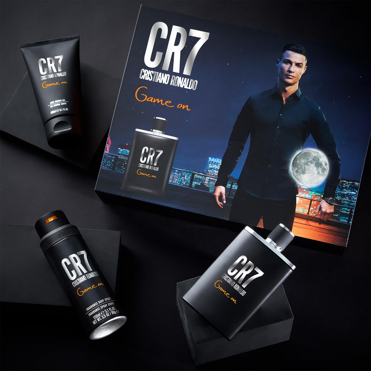 3 Pc Gift Set 3.4oz EDT Spray, 5.1oz Shower Gel, 4.1oz Body Spray C185