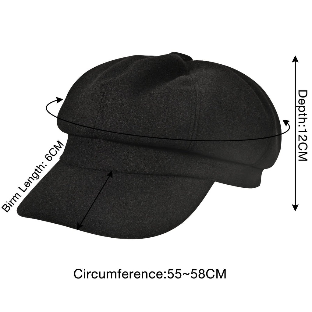 Wool Blend Newsboy Cap A665178