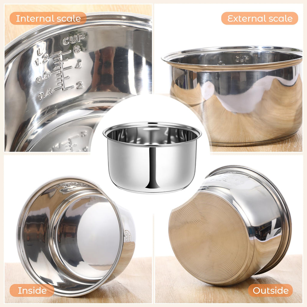 304 Stainless Steel Inner Pot 5.5 Cups Rice Cooker I628537