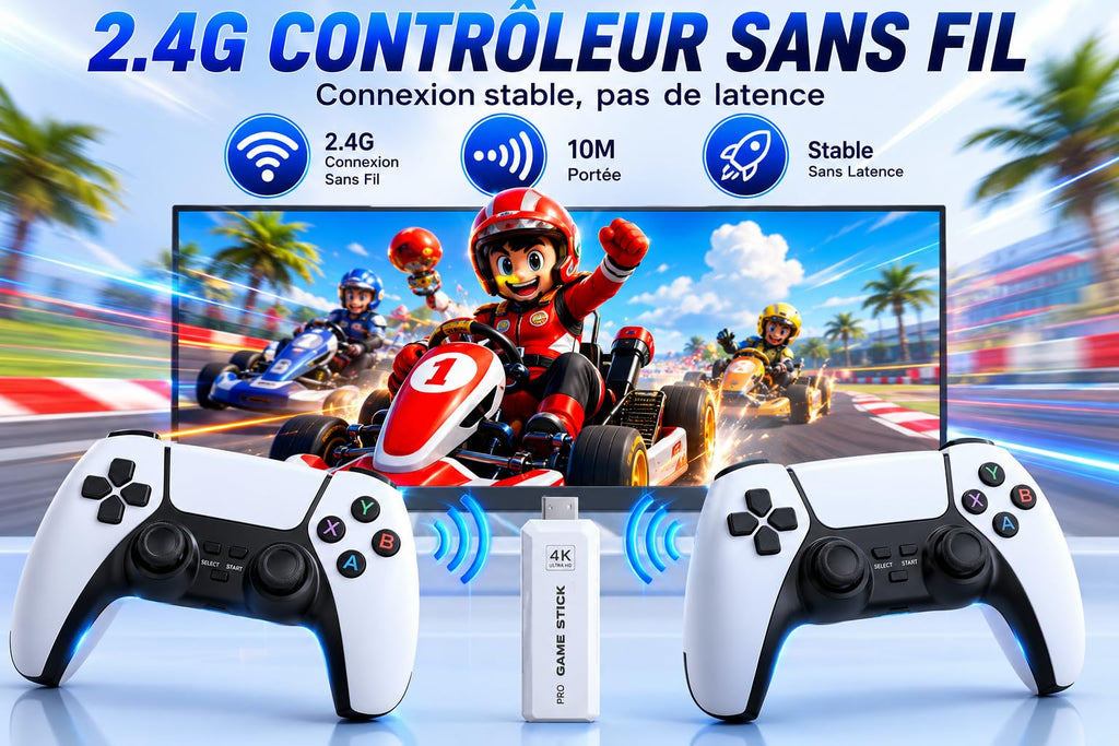 Retro Gaming Console 4K HDMI with 20,000+ Built-in Classic Video Games L166