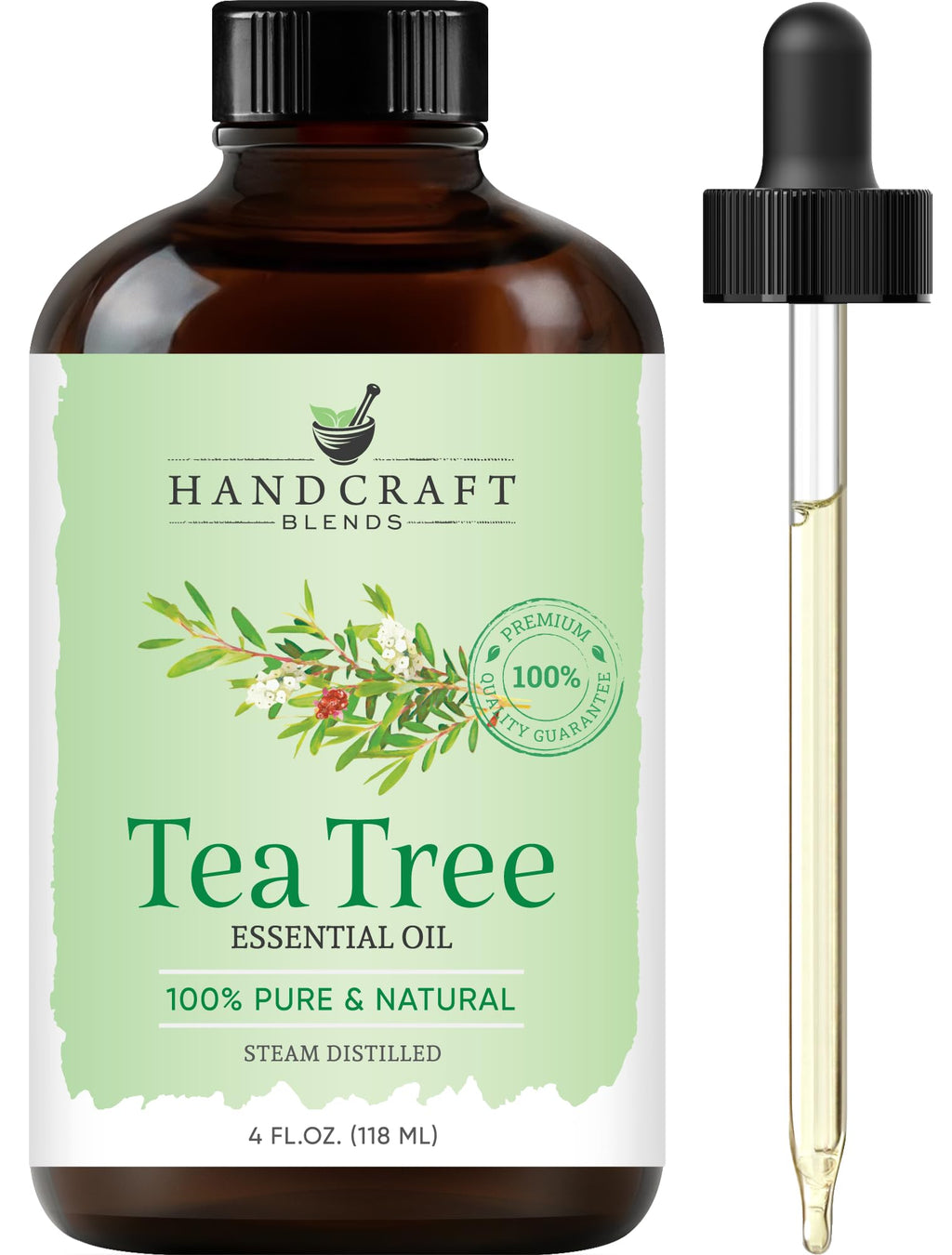 Eucalyptus Tea Tree and Lavender Essential Oil Set 4 Fl. Oz Y648812