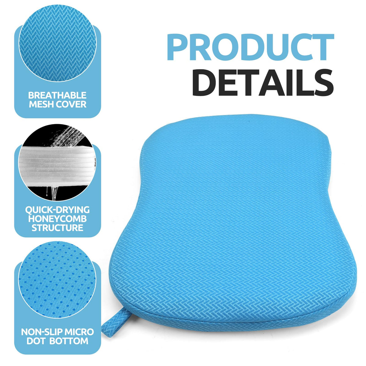 Shower Seat Cushion with Hook A38383