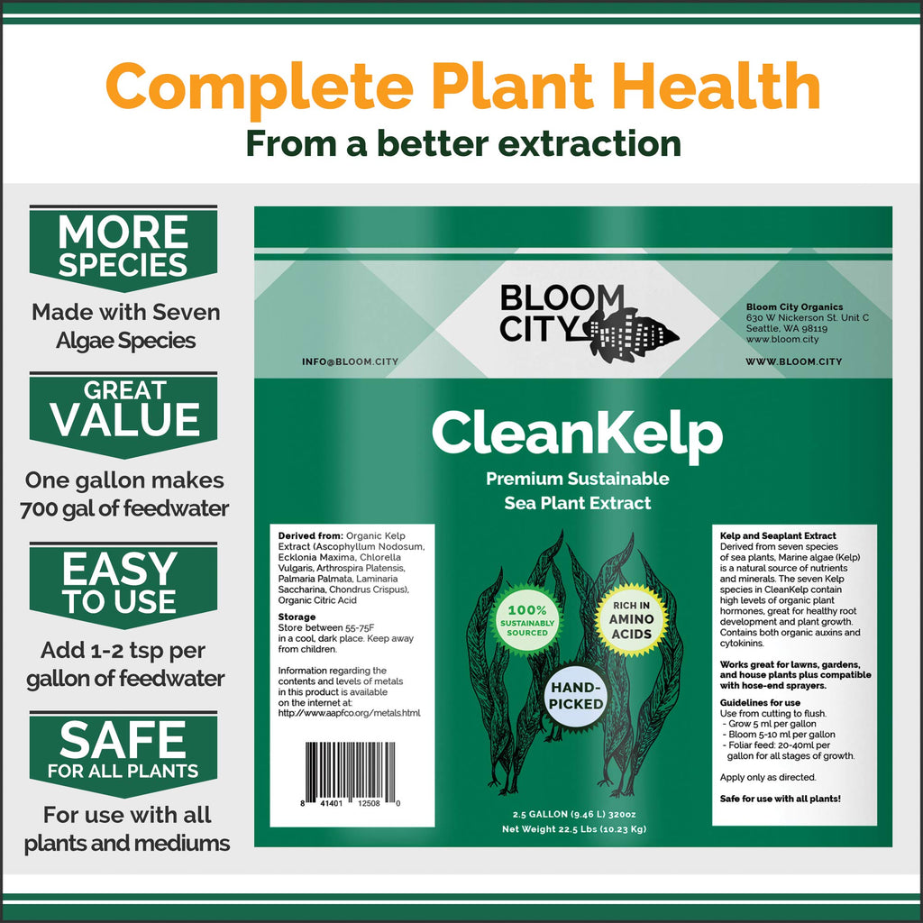 Seaweed and Kelp Liquid Fertilizer 1 Gal O873535