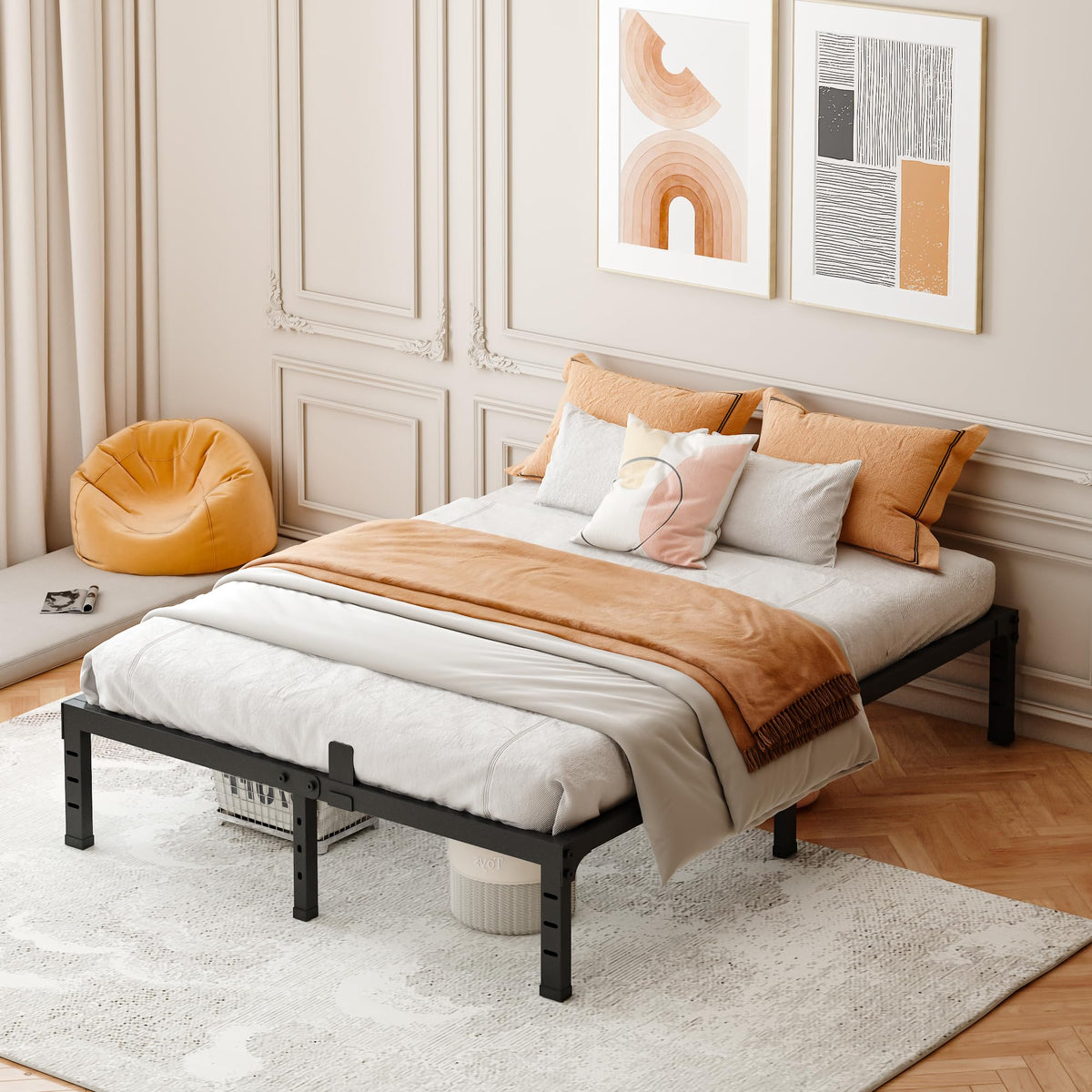 14 Inch Heavy Duty Metal Platform Bed Frame Full E2423