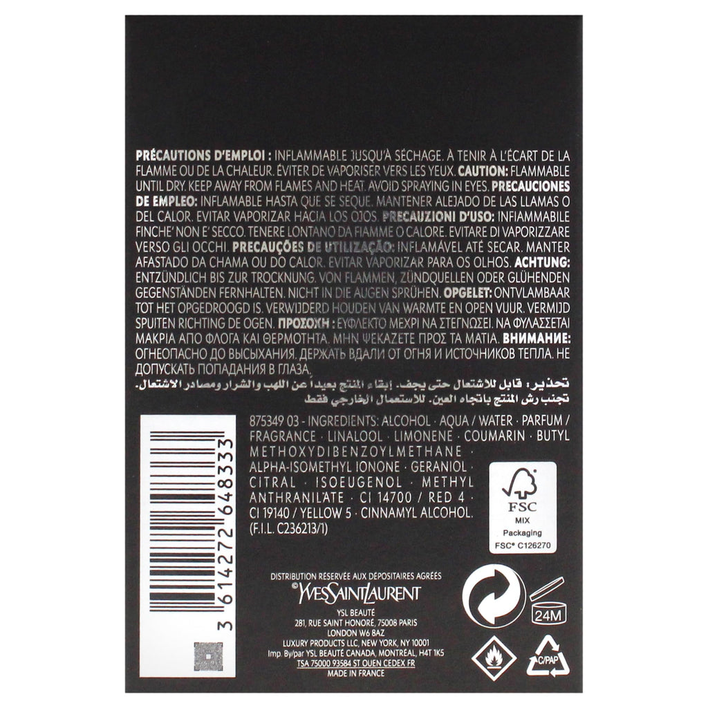 Eau De Parfum Spray 3.3 Ounce U6328