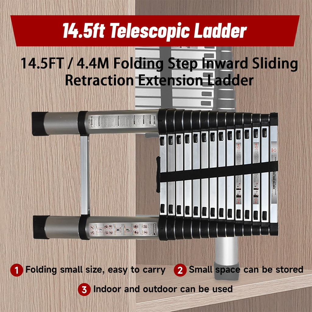 Aluminum Telescopic Ladder A25048