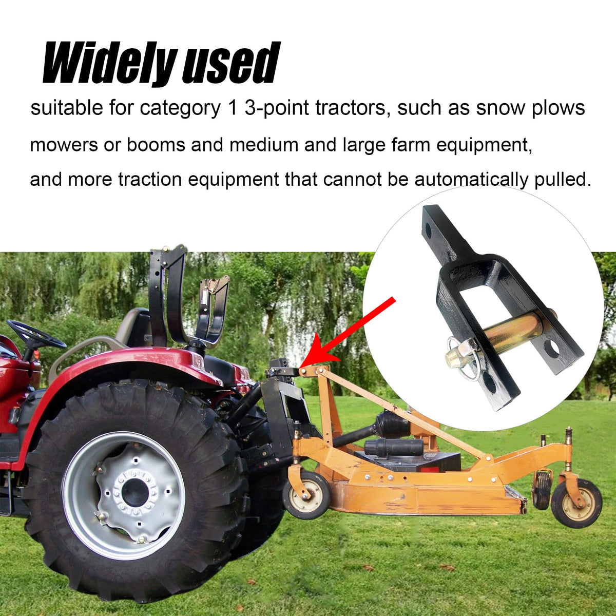 Quick Hitch Adapter with Adapter Sleeve D985541