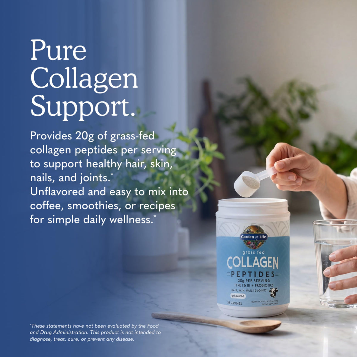 Collagen Powder Unflavored 28 Servings D194