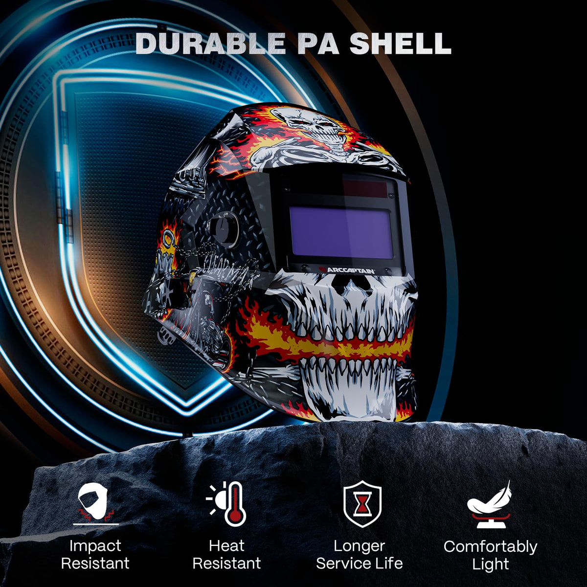 Auto Darkening Welding Helmet Shade 4/9-13 K39293