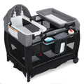 4 in 1 Foldable Pack and Play with Bassinet & Changing Table Y157703