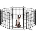 24in 8-Panel Expandable Dog Playpen Q6163