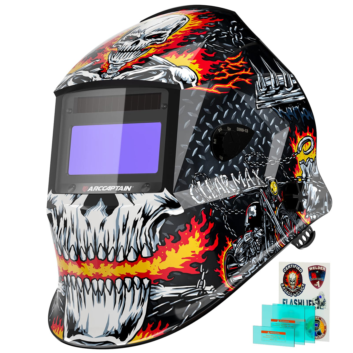 Auto Darkening Welding Helmet Shade 4/9-13 K39293