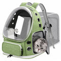 Green Expandable Breathable Pet Backpack Carrier N90066