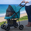 Green Pet Stroller B645