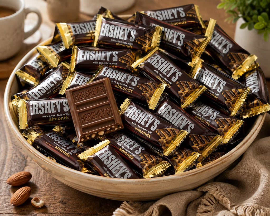 Milk Chocolate with Almonds 2 LB P8562