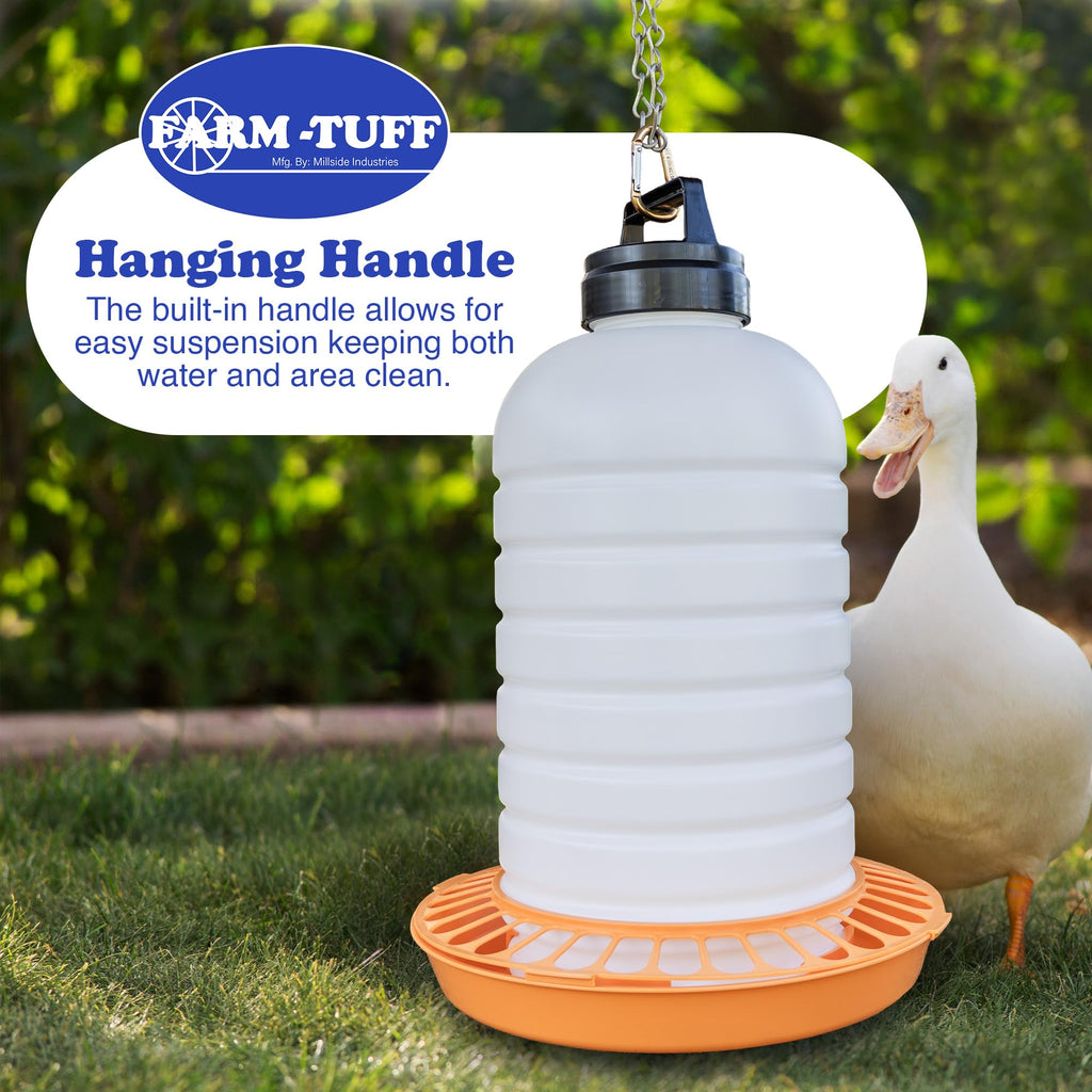 7 Gallon BPA-Free Plastic Poultry Waterer O813224