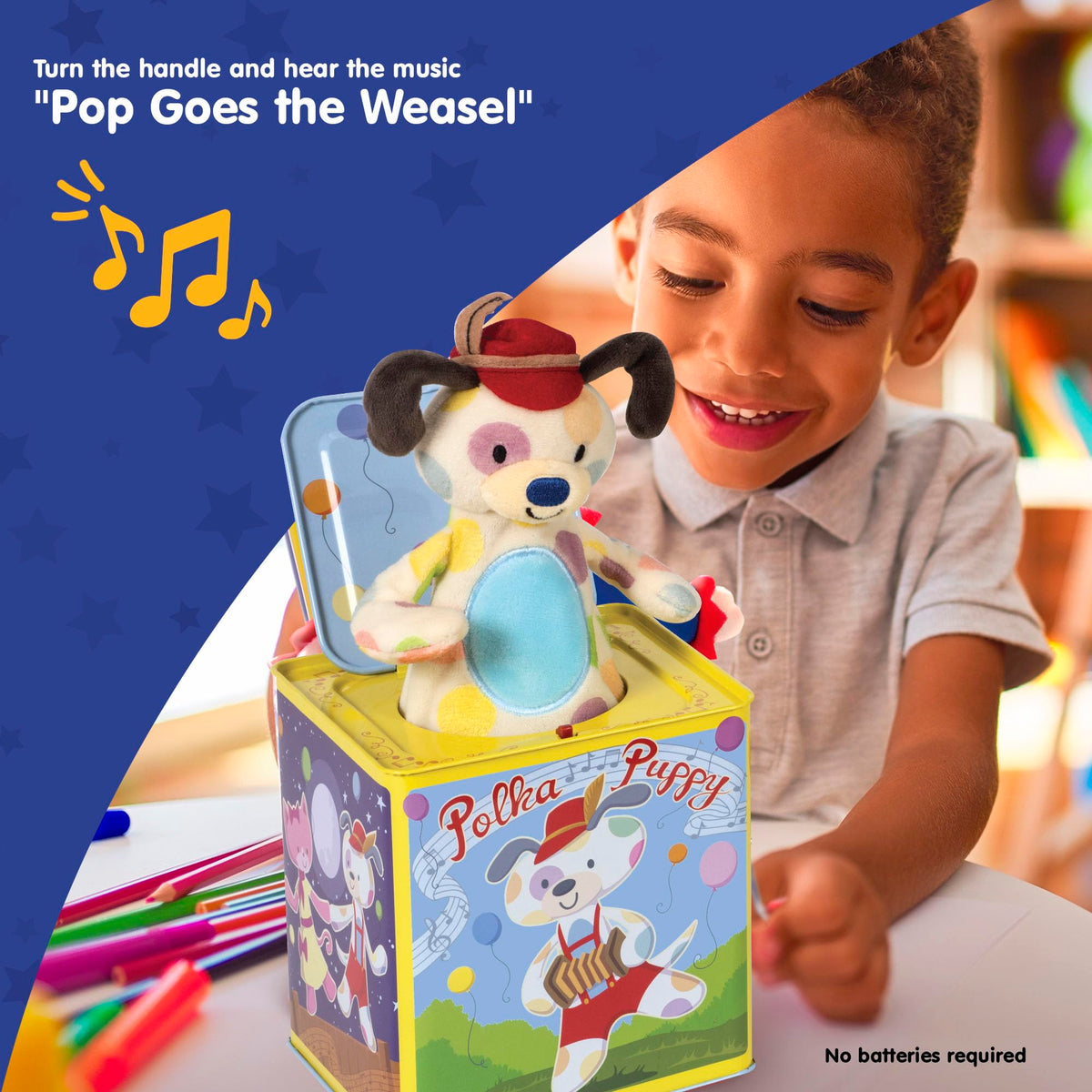 Musical Jack in the Box Toy C9738