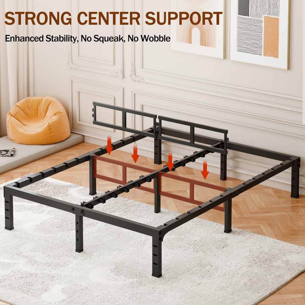 14 Inch Heavy Duty Metal Platform Bed Frame Full E2423