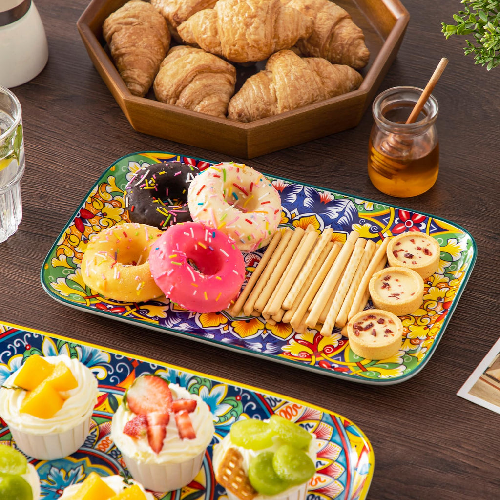 Serving Platters Set of 3 Rectangular Trays B6326