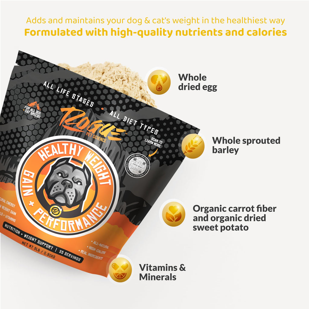 Natural Weight Gainer Dog Food Topper 2 lbs V218974