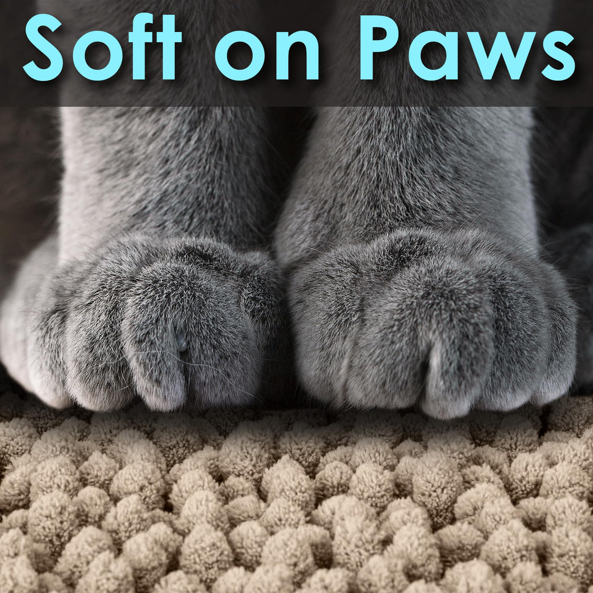 Super Absorbent Waterproof Non Slip Cat Litter Mat G938772