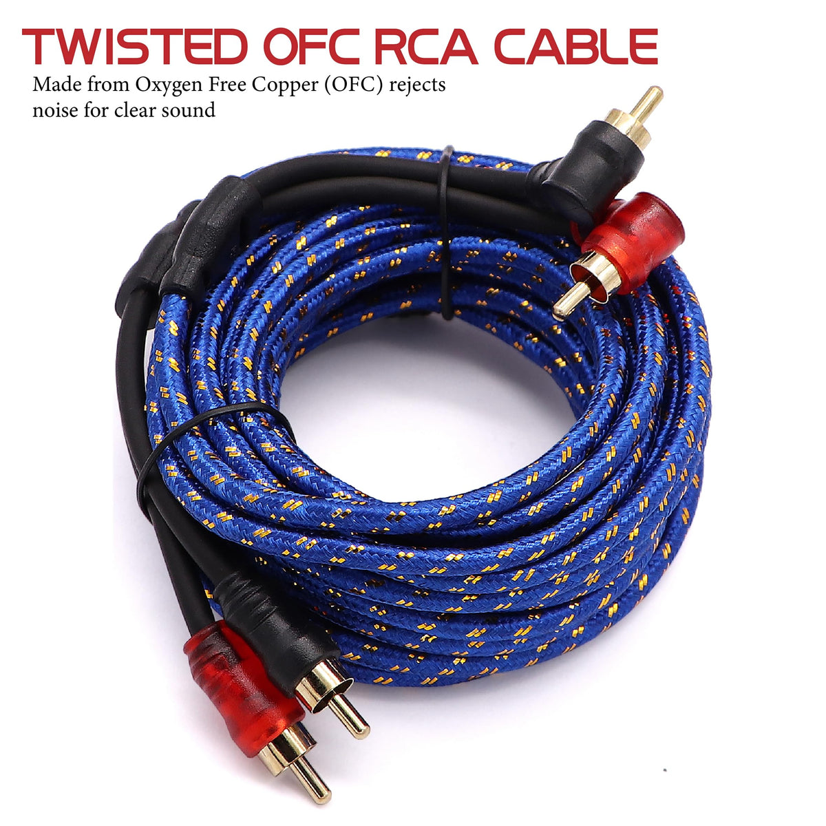 0 Gauge 3000W Amp Wiring Kit with 17FT CCA Power Cable Q49517