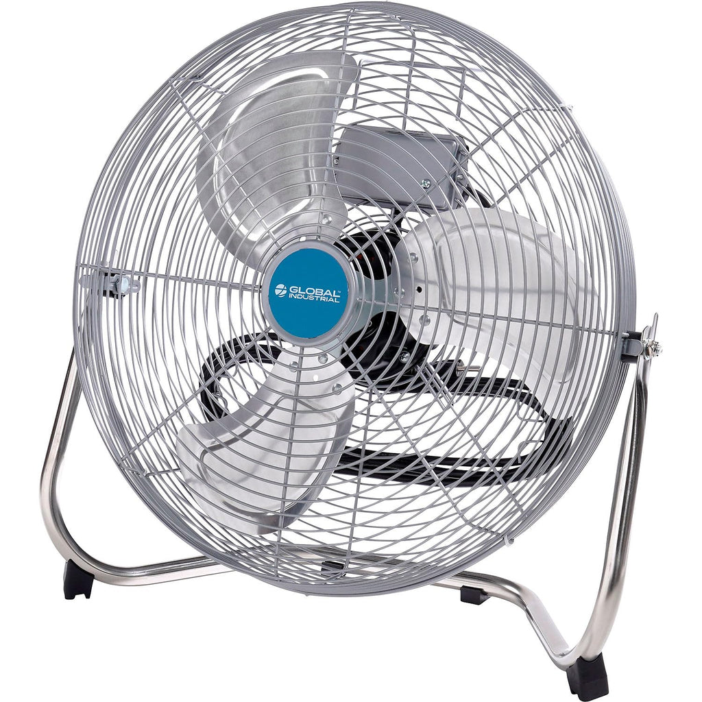 18" Industrial Floor Fan with Pivoting Head D677055