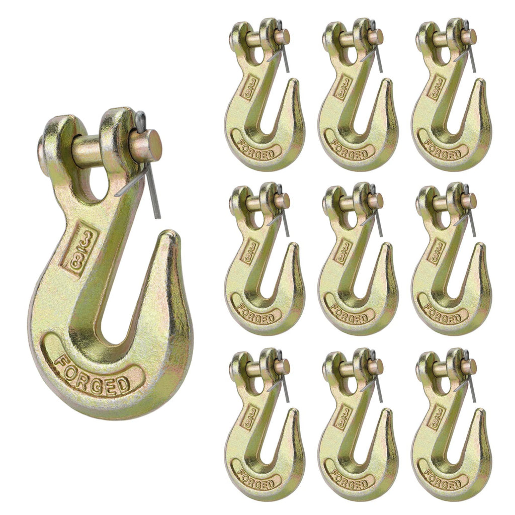 3/8" Grade 70 Forged Steel Clevis Grab Hooks N87374