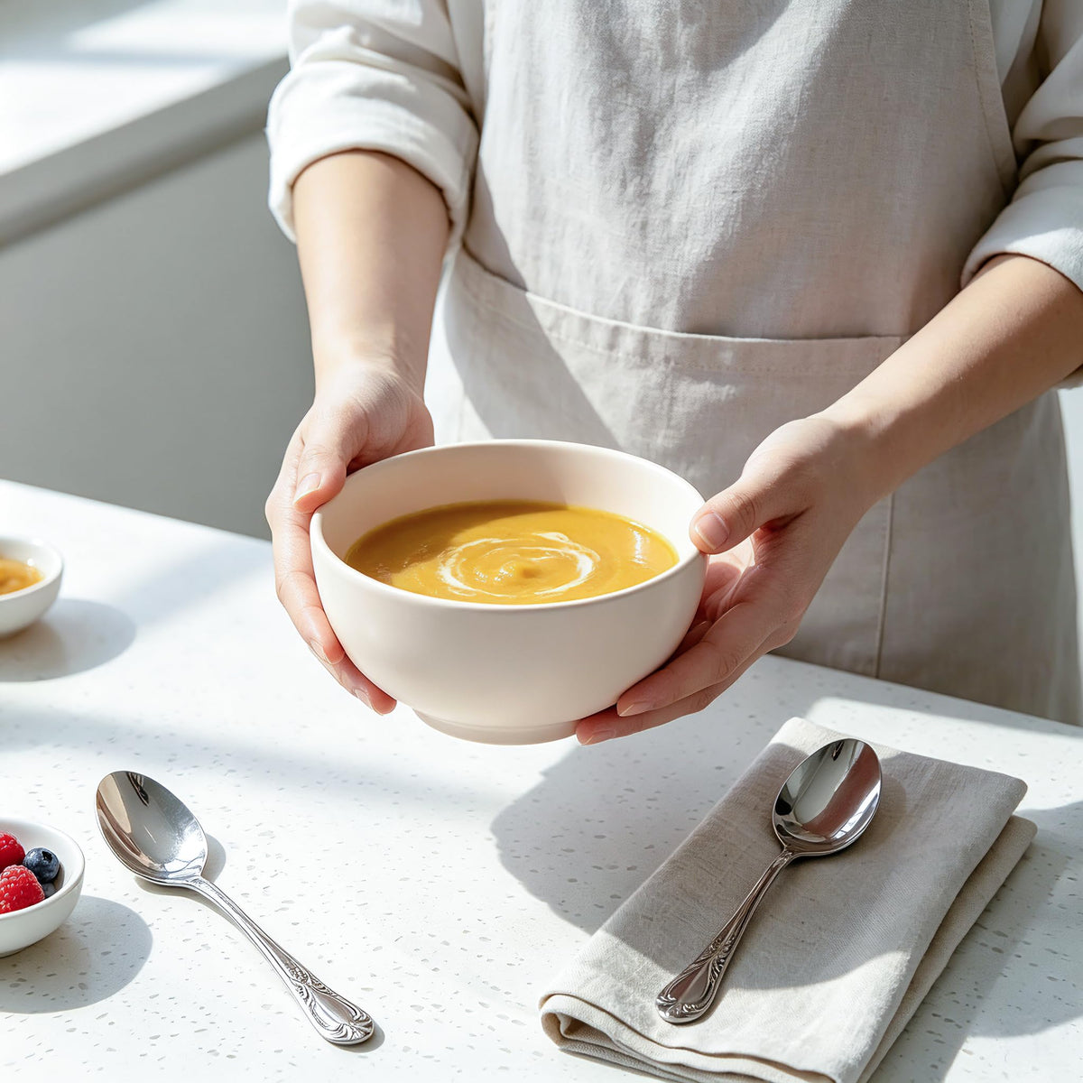 Ceramic Soup Bowls Set of 4 C13340