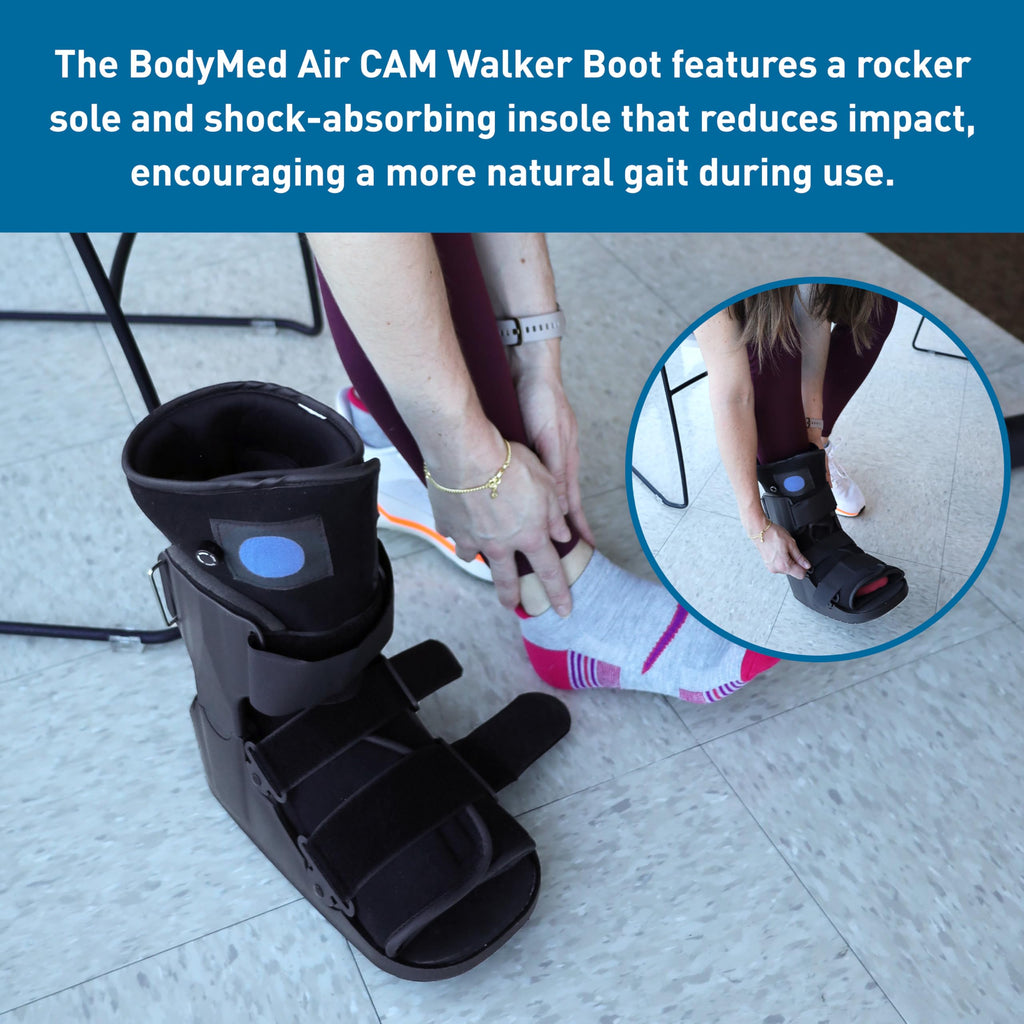 Medium 12.3" Tall Adjustable Walking Fracture Boot D424