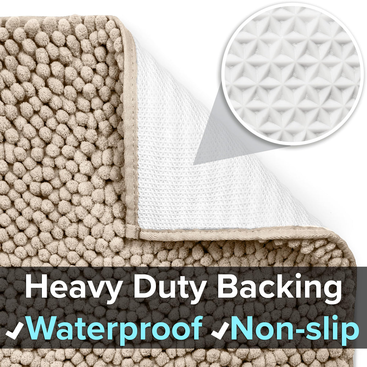 Super Absorbent Waterproof Non Slip Cat Litter Mat G938772