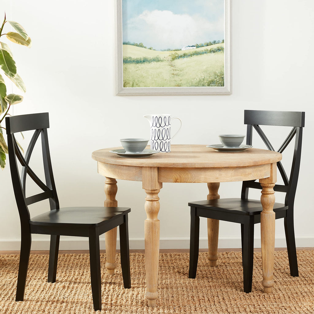 Black Dining Chairs Set of 2 T775542